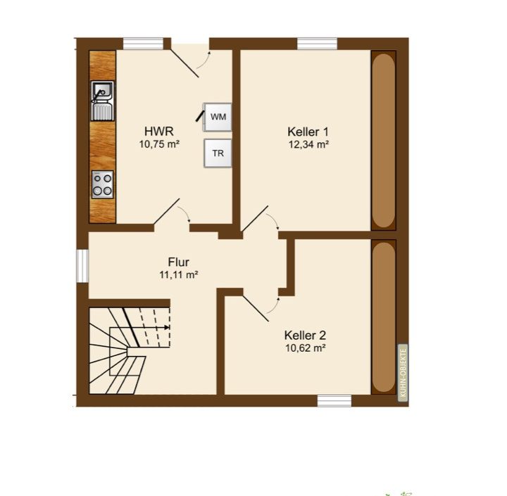 Frankenthal / Modern renovierte Doppelhaushälfte  in ruhiger Lage. Auch als Zweifamilienhaus nutzbar.