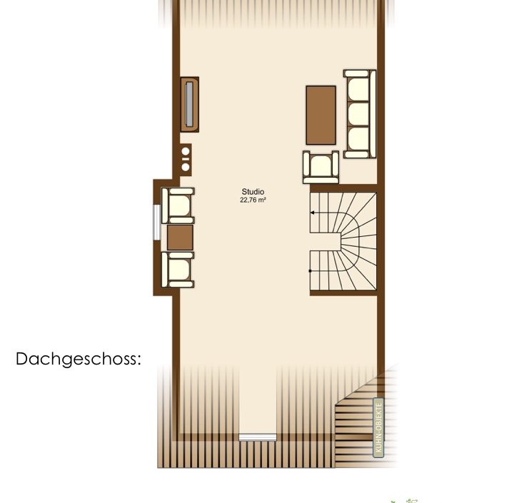 Rödersheim / Neuwertige, gepflegte Doppelhaushälfte mit Dachstudio