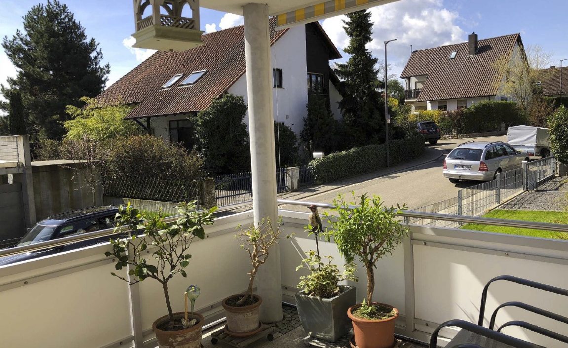 Freinsheim / Hochwertige Maisonettewohnung mit Balkon und Garage.