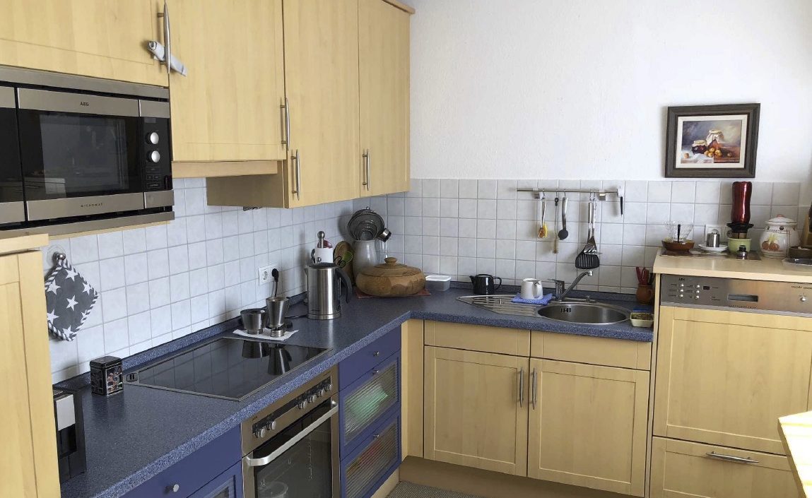 Freinsheim / Hochwertige Maisonettewohnung mit Balkon und Garage.