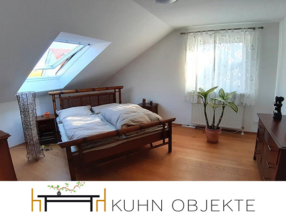 4459/ Gemütliche Dachgeschoss-Wohnung mit Balkon und Klimaanlage / Mutterstadt