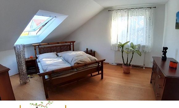 4459 / Gemütliche Dachgeschoss-Wohnung mit Balkon und Klimaanlage / Mutterstadt