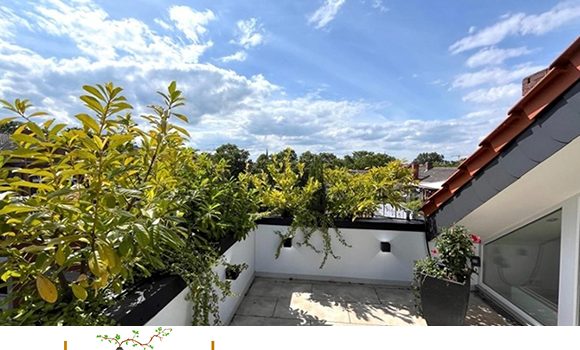4506/ Sehr schöne helle Penthouse Wohnung / Mannheim